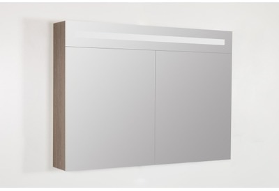 Saniclass Legno Armoire miroir 100x70cm Double Fac