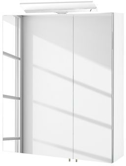 Armoire de toilette Venlo (avec éclairage) - Blanc Armoire de toilette Venlo