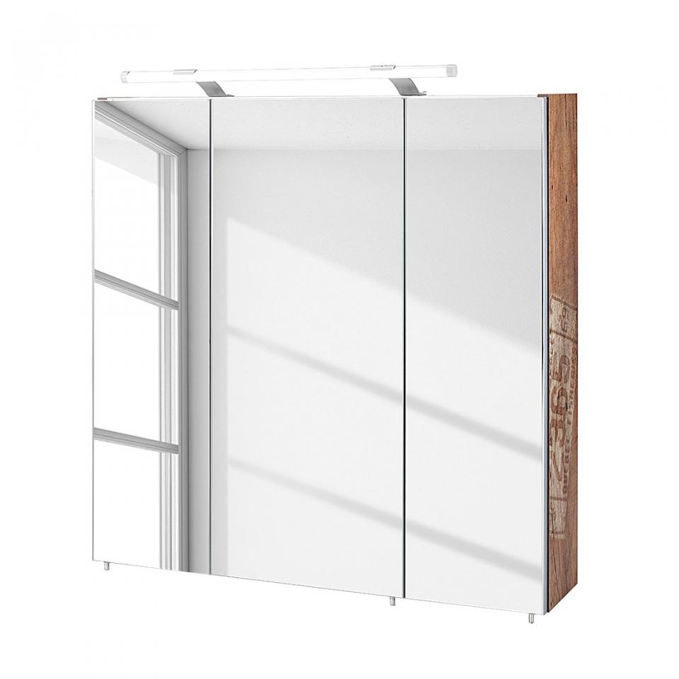 Armoire de toilette Verna - Imitation chêne de Pan