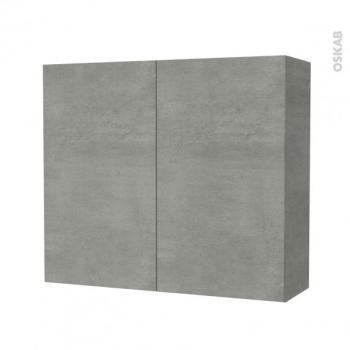 Armoire de salle de bain Rangement haut FAKTO Béto