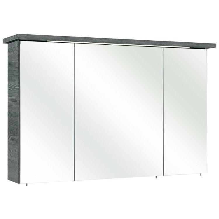 Armoire de toilette portes miroir avec éclairage L