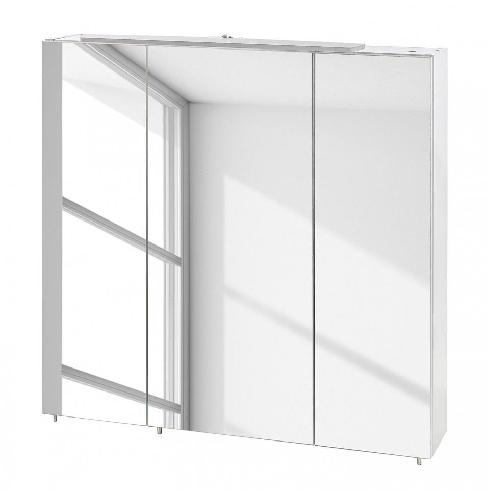 Armoire de toilette Venlo (avec éclairage) - Blanc Armoire de toilette Venlo
