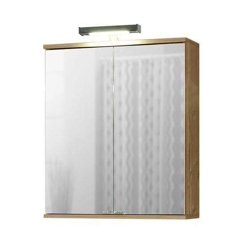 Armoire à miroir Welnezz - Avec éclairage LED - Imitation Armoire à miroir Welnezz -