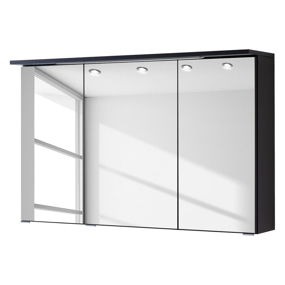 Armoire de salle bain Zeehan - Gris - 100 cm Armoire de salle bain Zeehan