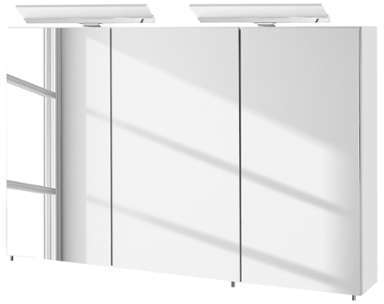 Armoire de toilette Venlo (avec éclairage) - Blanc
