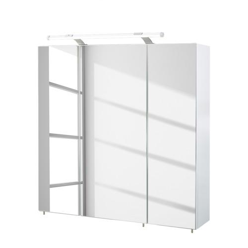 Armoire avec miroir Dusty I (avec éclairage) - Bla