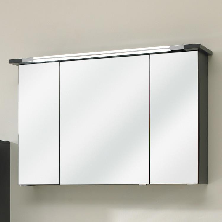 Armoire de toilette 3 portes miroir avec éclairage