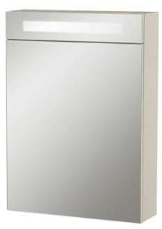 Armoire miroir de toilette 70x50 cm Blanc PLANETE BAIN Armoire miroir de toilette