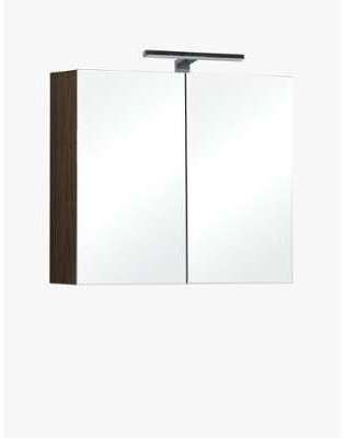 Meuble salle de bain haut aqualuna 2 miroirs avec eclairage Meuble salle de bain haut