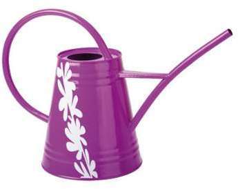 Arrosoir acier mauve 2 3L - NATUR ELLE Arrosoir acier mauve 2 3L