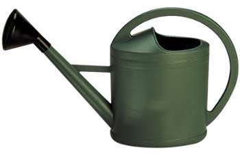 Arrosoir Parisien plastique Eda - Ovale pomme - Vert Arrosoir Parisien plastique