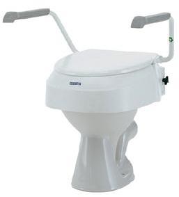 Rehausseur WC AT900 avec accoudoirs et abattant Rehausseur WC AT900 avec accoudoirs