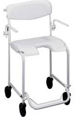 Chaise de douche ALIZE Avec roulettes