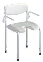 Chaise de douche ALIZE Sur pieds