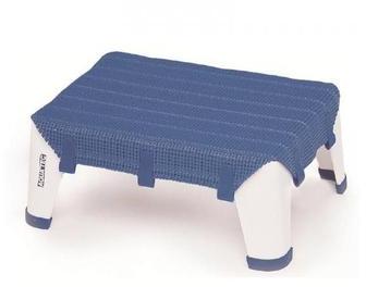 Marche-pieds Step pour salle de bain Bleu Marche-pieds Step pour salle