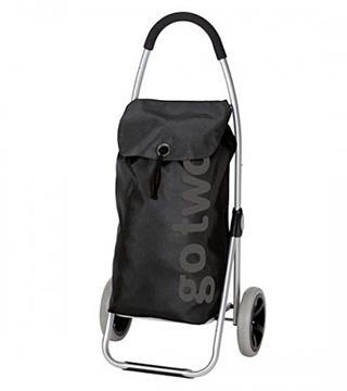 Chariot de courses GO TWO Gris