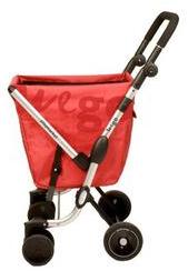 Chariot de courses WE GO Rouge Chariot de courses WE GO Rouge