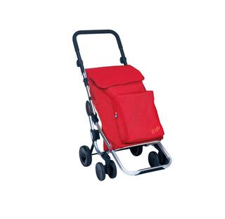 Chariot de courses GO PLUS Rouge Chariot de courses GO PLUS