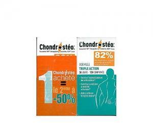 Lot de 2x120 comprimés Chondrosteo formule triple action Lot de 2x120 comprimés Chondrosteo