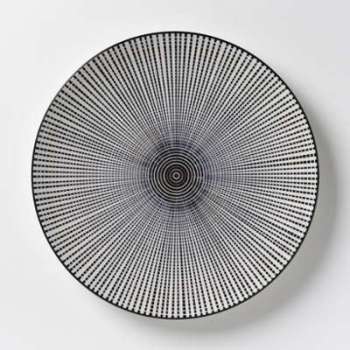 Assiette plate porcelaine Shigoni (lot de 4) - AM.