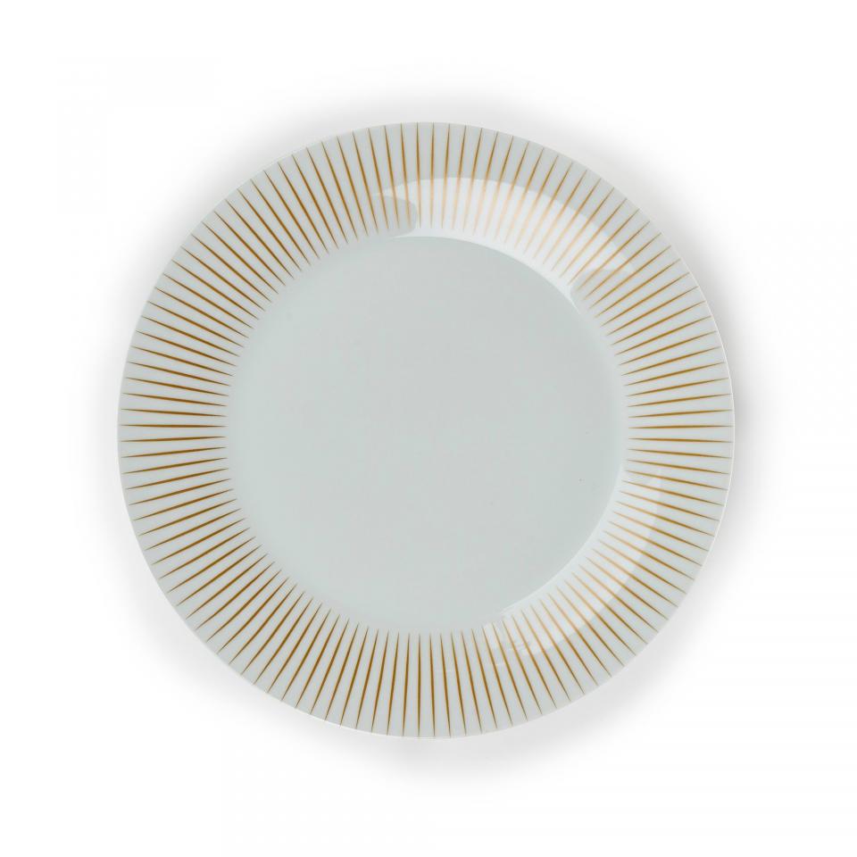 Assiette plate en porcelaine D26cm