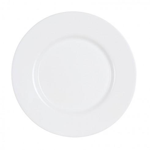 Assiette plate ronde blanche 24 cm - lot de 6 - Ev