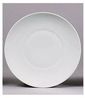 Assiette plate ronde blanche 27cm - Galice - Sarre