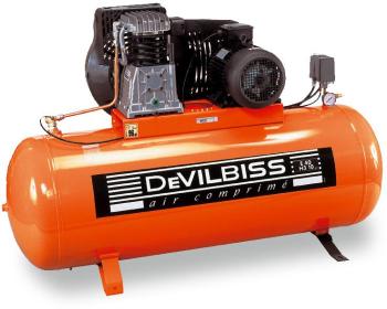Compresseur d air à piston 400V 5,5 Cv 270L DEVILB