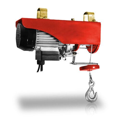 Palan électrique 200-400 kgs avec poulie de moufla