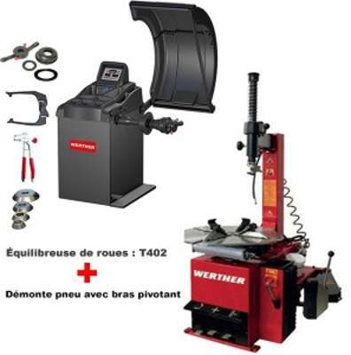 Kit spécial garage automobile, machine à pneus et