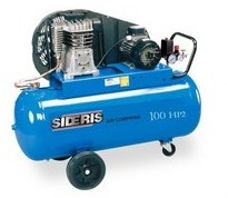 Compresseur 2 cv sur Cuve 100 Litres