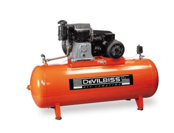 COMPRESSEUR PISTON Bi-Etagé 400V 10 CV Cylindre en