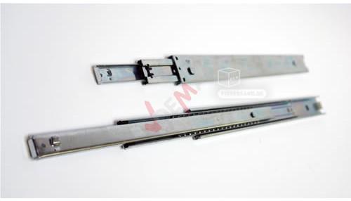 Rails glissière télescopique 2 pièces pour tiroir