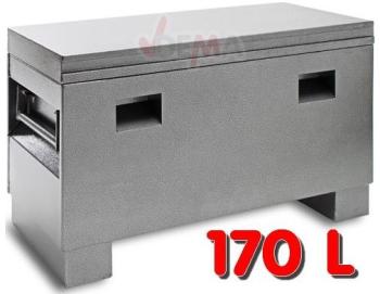 Coffre de chantier verrouillable ACIER - 170 L