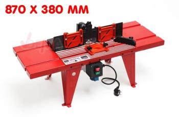 Table défonceuse ou à fraisage OFT 870 x 380 mm