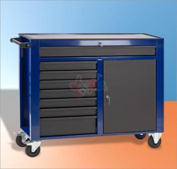 Servante datelier DW8ST bleu / noir