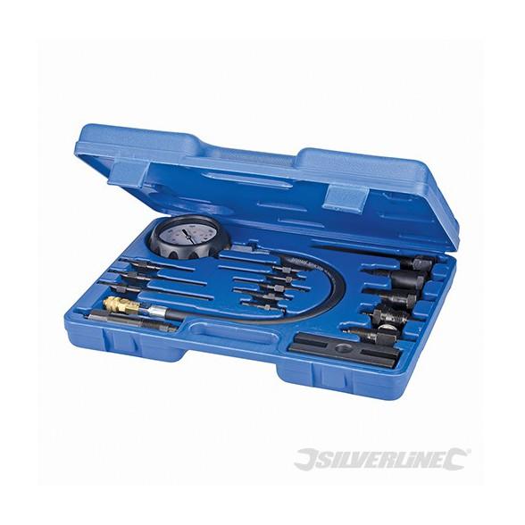 Coffret compressiomètre 16 pièces pour moteur dies