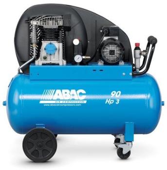 Compresseur d air 90 L 3 Cv bi-cylindre ABAC