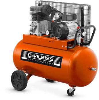 Compresseur d air 90 L 3 Cv à piston DEVILBISS