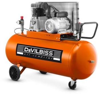 Compresseur d air 200 Litres 3 Cv à piston DEVILBI