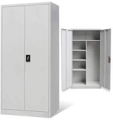VidaXL Armoire métallique en style vestiaire avec