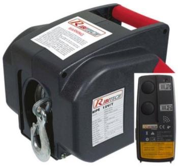 Treuil electrique 12 V avant/arriere avec télécomm