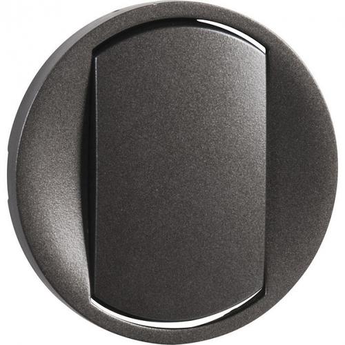 Enjoliveur Graphite - Interrupteur simple - Célian