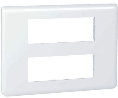 Plaque mosaic pour 2 x 6 modules - Legrand