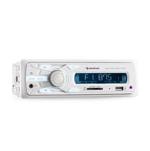 Auna MD-120.2WH Autoradio USB SD MP3 4x75W max. Li