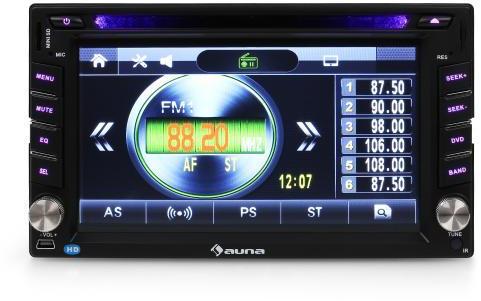 Auna MVD-480 Autoradio DVD USB SD AUX MIC