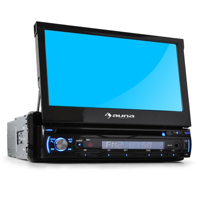 Auna Autoradio dta90bt écran 18cm bluetooth lecteu