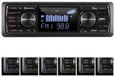 Auna MD-350BT Autoradio Deckless BT USB SD MP3 4x4