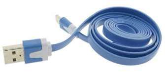 Câble chargeur plat Iphone IPad - Lightning vers USB Câble chargeur plat Iphone