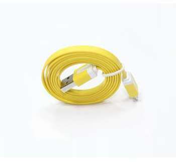 Câble chargeur plat Iphone IPad - Lightning vers USB Câble chargeur plat Iphone